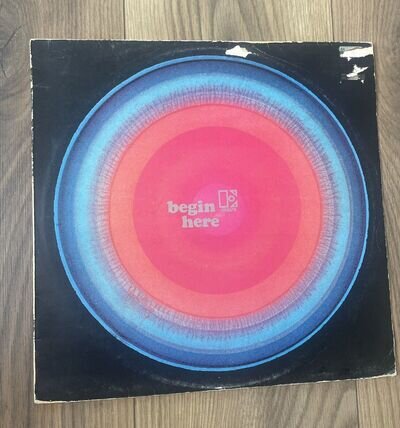 Various – Begin Here Vinyl LP. Psych Prog Rock Nico. Rare. 1969.