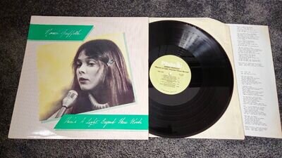 1986 Nanci Griffith There's A Light Beyond These Woods 12" Vinyl Record US Philo