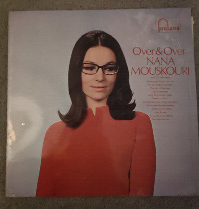 NANA MOUSKOURI: Over And Over (Fontana) - 1969 LP