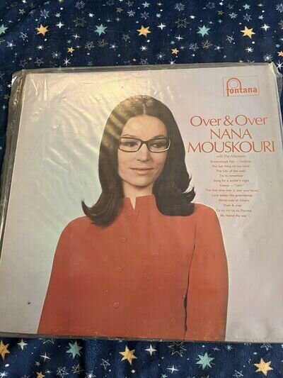 NANA MOUSKOURI: Over And Over (Fontana) 1969 LP