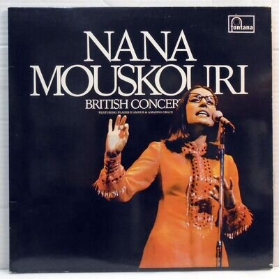 Nana Mouskouri British Concert vinyl DOUBLE LP 6651003 Near Mint