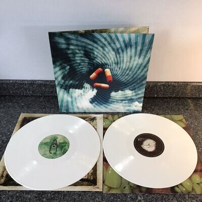 LIMITED EDITION WHITE VINYL DOUBLE ALBUM PORCUPINE TREE VOGAGE 34 2010 PRESS NM