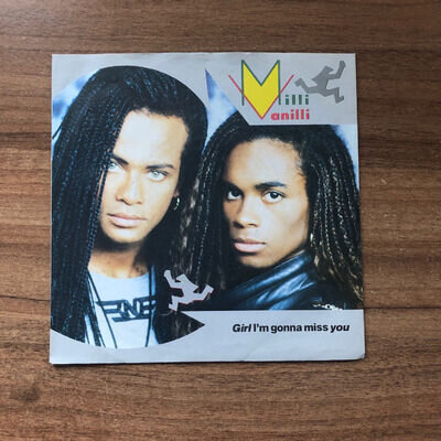 Milli Vanilli - Girl I'm Gonna Miss You - 7"