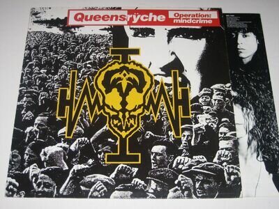 Queensryche - Operation Mindcrime (EMI Vinyl LP 1988 - F/VG with Inner)