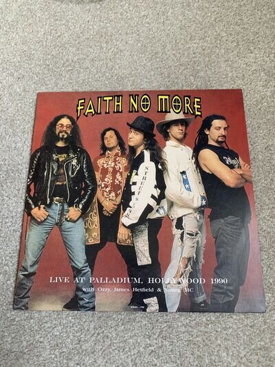 Faith No More : Live at the Palladium, Hollywood 1990 VINYL 12" Album