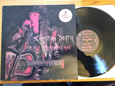 Christian Death – "The Heretics Alive" Jungle FREUD 29 1989 Limited Numbered