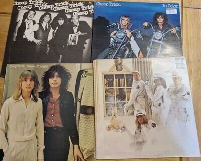 Cheap Trick 4 Vinyl Albums