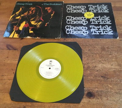 Cheap Trick - Live At The Budokan LP Yellow w/ Japanese booklet. VG+ Offers?