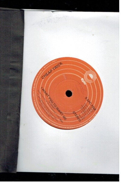 CHEAP TRICK I WANT YOU TO WANT ME 1978 VINYL SINGLE