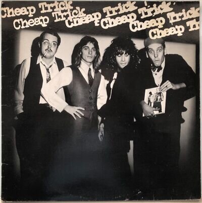 CHEAP TRICK 1977 UK EPIC VINYL LP SEPC 81917 EX / EX