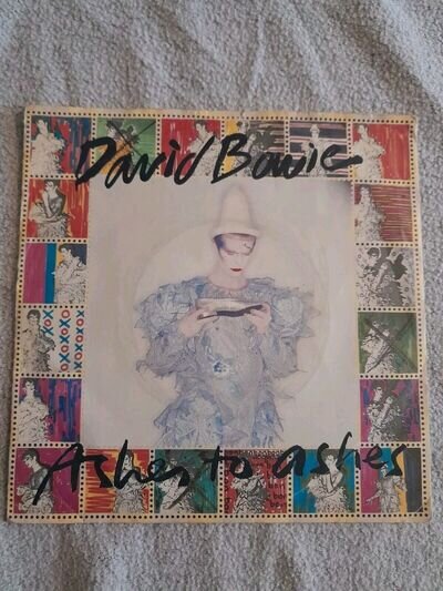 DAVID BOWIE ASHES TO ASHES