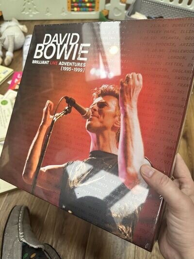 David Bowie Brilliant Live Adventures (LP Empty Slipcase Box): 1995-1999 (Vinyl)