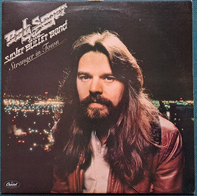 BOB SEGER & THE SILVER BULLET BAND - STRANGER IN TOWN - 12" VINYL LP ALBUM EX+