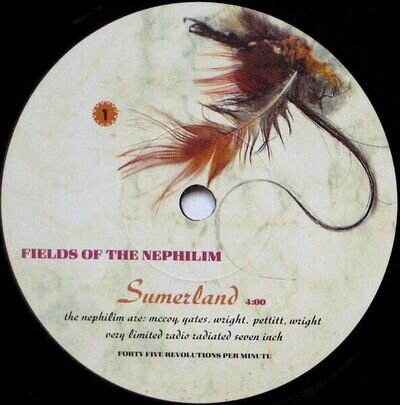 Fields Of The Nephilim – Sumerland - UK 7" Single