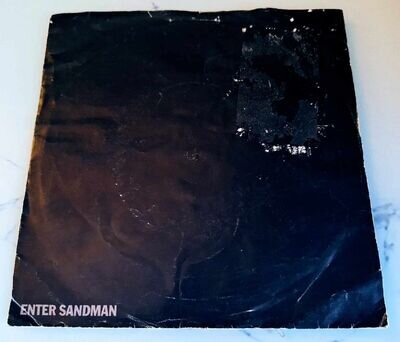 Metallica - Enter Sandman picture disc "7 vinyl record excellent condition