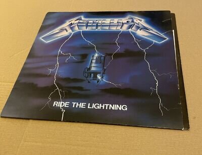 Metallica- Ride The lightning, MFN27 + Merch Slip