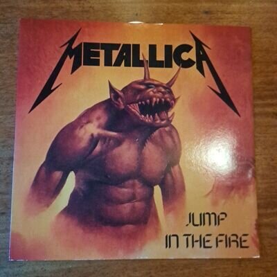 Metallica - Jump In The Fire - 12" Vinyl Original Record