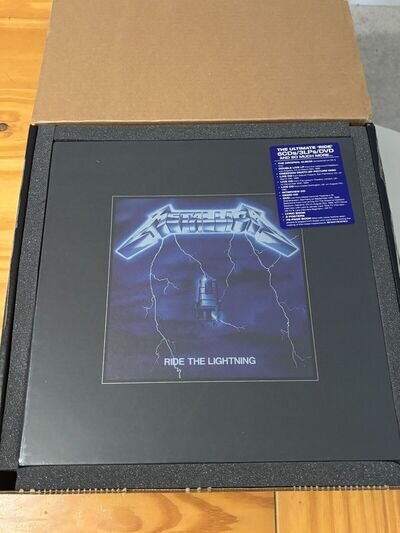 Metallica - Ride The Lightning - Deluxe limited edition boxset, factory sealed