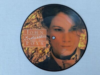 John Foxx Endlessly 7'' Picture Disc Vinyl Record 1982 Island Virgin Records