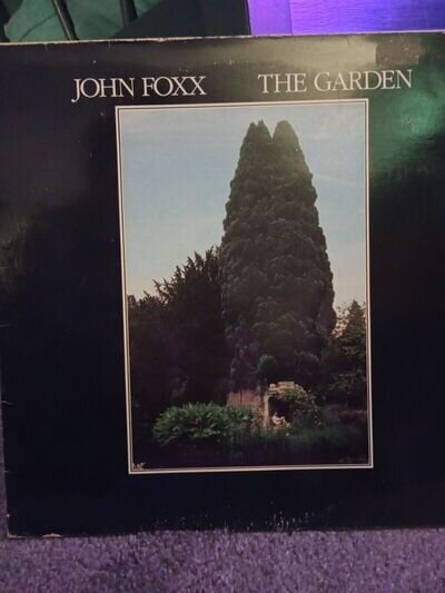 John Foxx – The Garden - UK 1981 LP Album Vinyl Record - Virgin