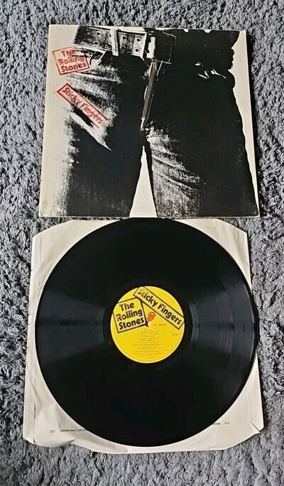 THE ROLLING STONES STICKY FINGERS A4 / B4 COC59100 1971 UK