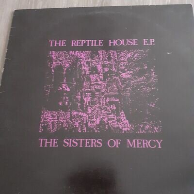 THE SISTERS OF MERCY The Reptile House E.P. ORIGINAL 1983 PRESS VINYL 12" MR023