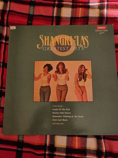 The Shangri-Las Vinyl LP Greatest Hits (Leader Of The Pack) 1988 As New