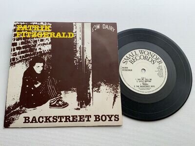 Patrik Fitzgerald Backstreet Boys UK 1978 1st Press SMALL 6 Patrick EX+/EX++