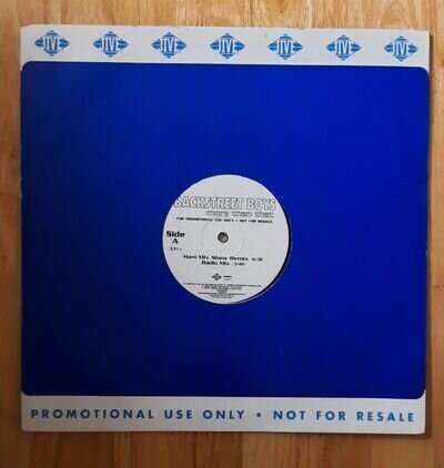 Backstreet Boys Vinyl 12" Single More Than That LCO7925 (Promo Copy)