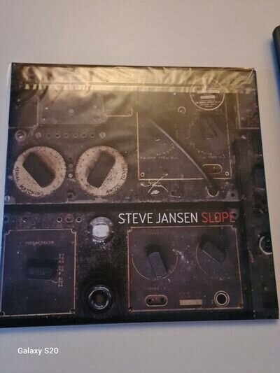 Steve Jansen Slope Signed Double Vinyl LP Features david Sylvian New Sealed