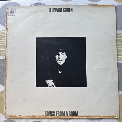 Leonard Cohen ‎– Songs From A Room Original U.K. Press1968 VG/VG