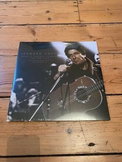 Leonard Cohen: Upon A Smokey Evening live December '79 double LP / NEW & SEALED