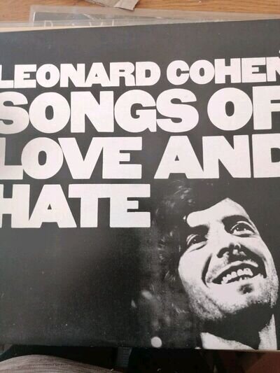 Leonard Cohen Vinyl Songs Of Love And Hate