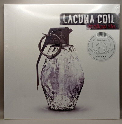 Lacuna Coil Shallow Life Clear Vinyl LP RSD 2023 Svart Records SRE579LP (Sealed)