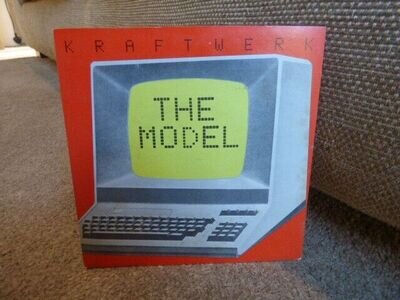 KRAFTWERK - THE MODEL / COMPUTER LOVE (ORIGINAL 1981 7" VINYL SINGLE RECORD)