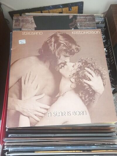 Streisand Kristofferson A Star Is Born 12” Vinyl LP