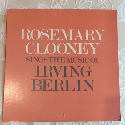 Rosemary Clooney - Sings The Music Of Irving Berlin (LP, Album) Concord Jazz