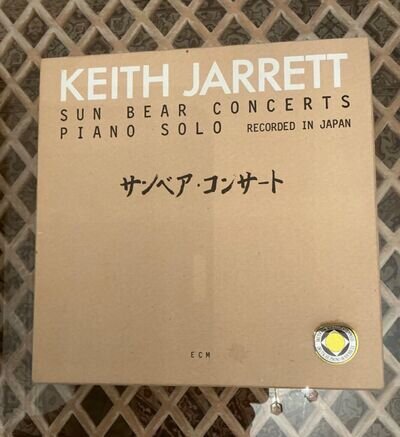 KEITH JARRETT SUN BEAR CONCERTS BOXED SET VYNIL