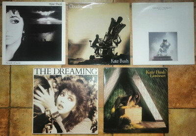 Kate Bush Vinyl LP, 12" Collection. Excellent Condition.