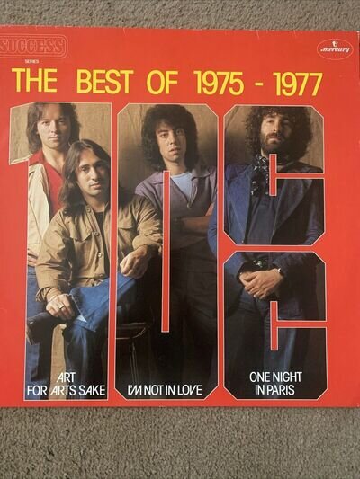 10cc- THE BEST OF 1975-1977 VINYL ALBUM