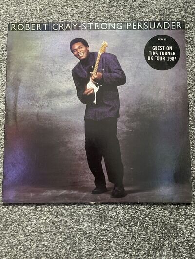 Robert Cray Strong Persuader LP vinyl UK Mercury 1986