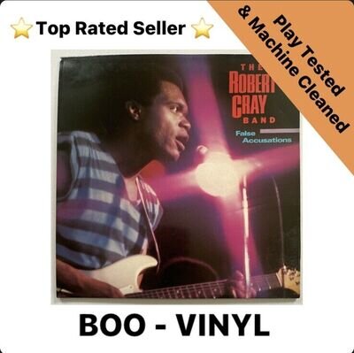 The Robert Cray Band False Accusations Vinyl LP Record Blues Ex / Vg+