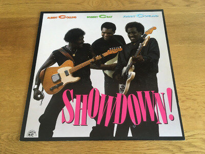 ALBERT COLLINS / ROBERT CRAY / JOHNNY COPELAND Showdown! LP 1985 Blues EXC/EXC!!