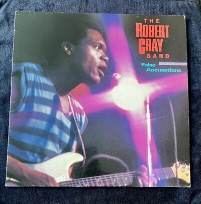 ROBERT CRAY BAND - False Accusations LP Album Vinyl 1985 DEMON 1985