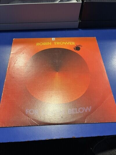 Robin Trower: For Earth Below, 1975, Chrysalis,, Psychedelic Rock, VG+