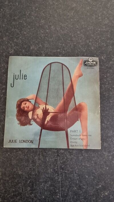 VINYL 7" Julie London - London extended play REU.1180 45 R.P.M