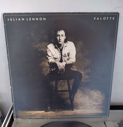 Julian Lennon - Valotte Vinyl ,play Tested (See Details & Pics)