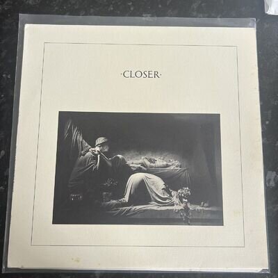 Joy Division Closer First Press Rounded Inner Old Blue Rare Vinyl