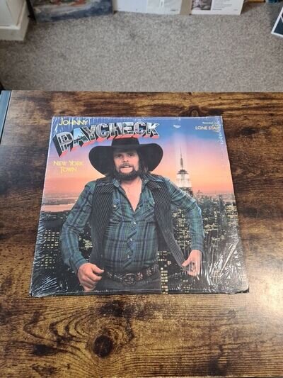 Johnny Paycheck New York Town - 1st Press - US - 1980 - JE36496 - Live- VG+ x3