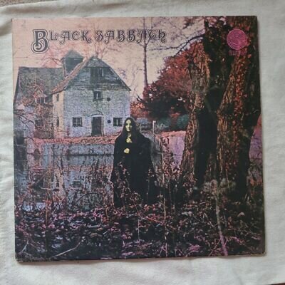 LP VINYL BLACK SABBATH SELF TITLED ALBUM VO 6 1970 1ST UK / EUROPE PRESS NM/EX